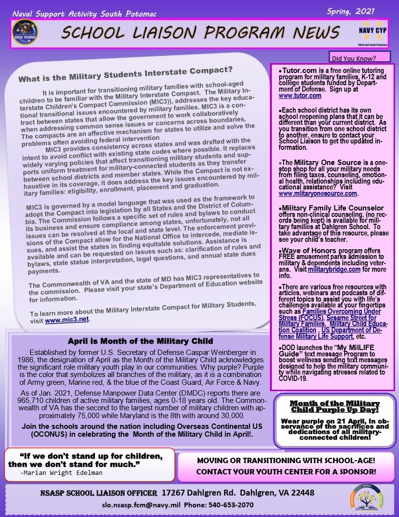 School Liaison Officer