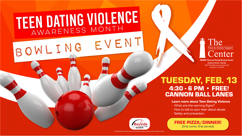 Teen Dating Violence Awareness Month Bowling Event