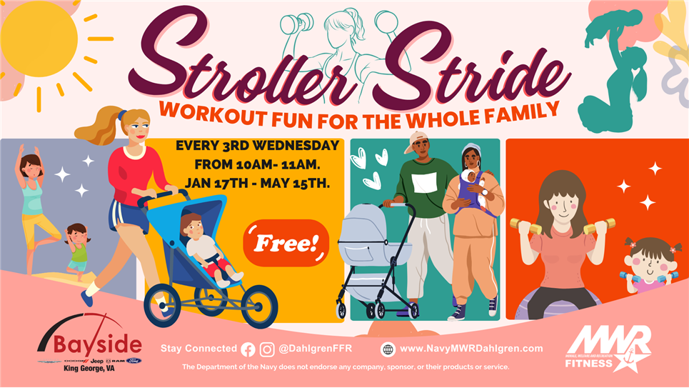Stroller Stride Family Workout