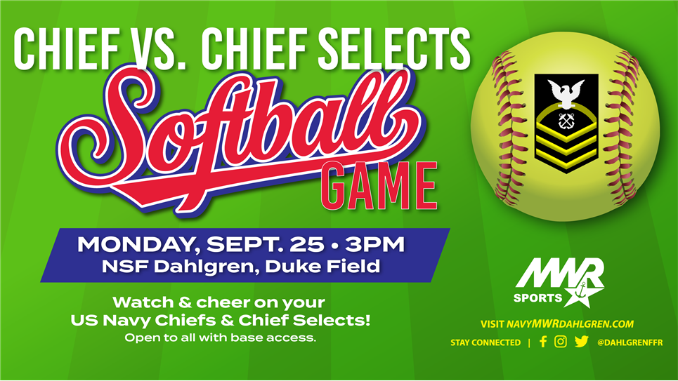 Chief vs Chief Selects Softball Game