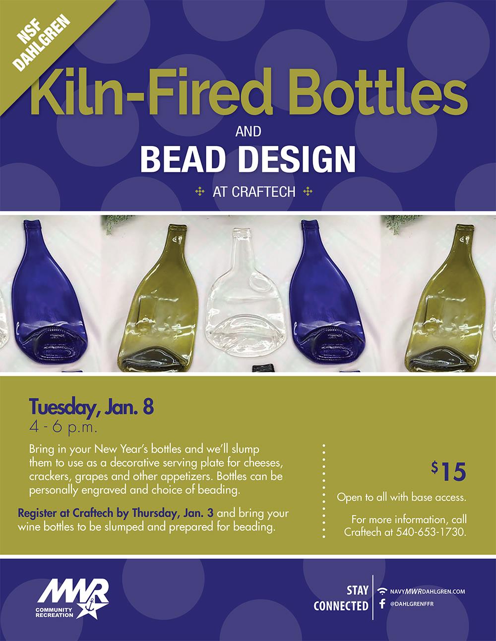 Kiln Fired Bottles