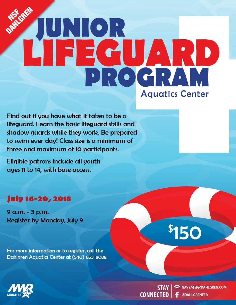 Junior Lifeguard July 2018
